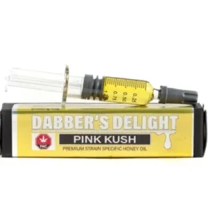 Huile de cannabis au miel Pink Kush de Dabber’s Delight