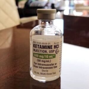 Injection de kétamine HCl